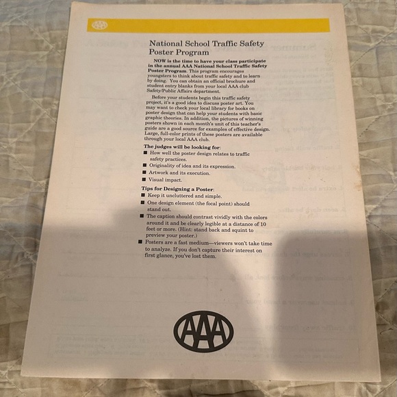 Traffic safety teachers guide- grades k-3-AAA - Picture 8 of 8